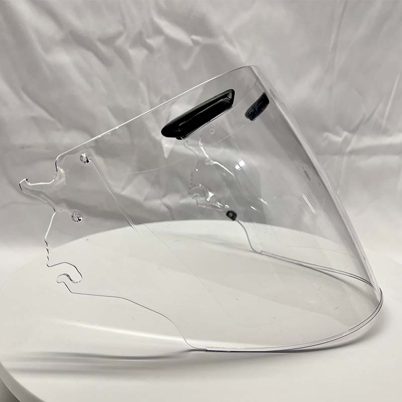 Visière transparente pour casque de moto